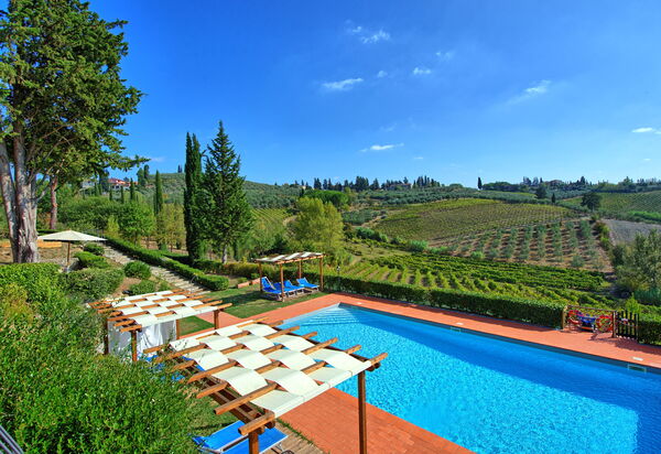 Casa Rossa: бассейн, Взгляды, Открытый