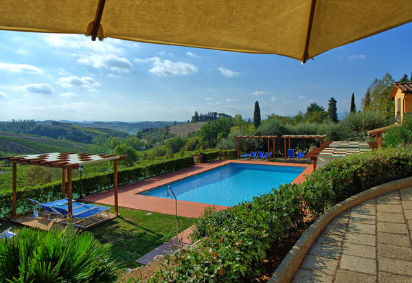 Casa Rossa: бассейн, Взгляды, Открытый, Сад