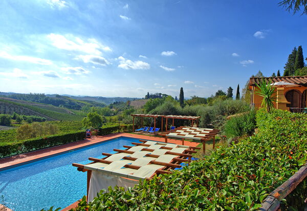 Casa Rossa: бассейн, Взгляды, Открытый