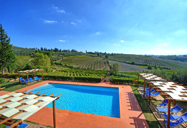 Casa Rossa: бассейн, Взгляды, Открытый