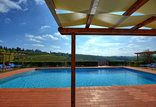 Casa Rossa: бассейн, Взгляды, Открытый