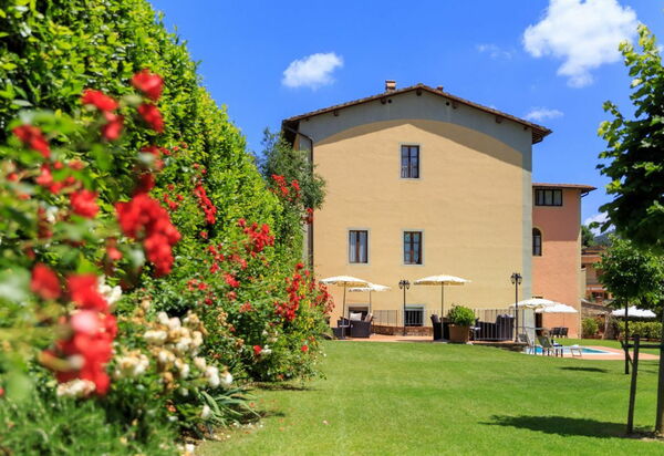Palazzo a Greve: Été, Extérieur, Jardin