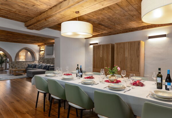 Villa Simone: Esszimmer