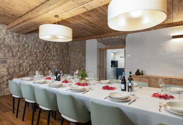 Villa Simone: Esszimmer