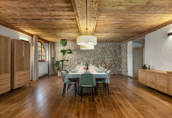 Villa Simone: Esszimmer