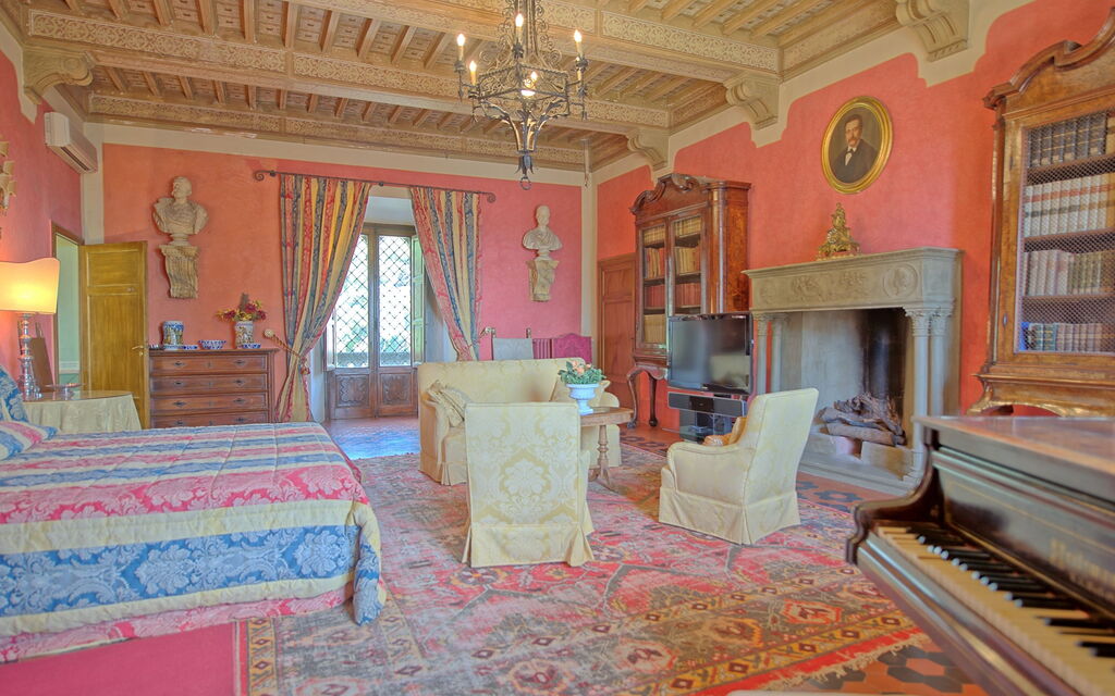 Castello Leopoldo: Camera da letto