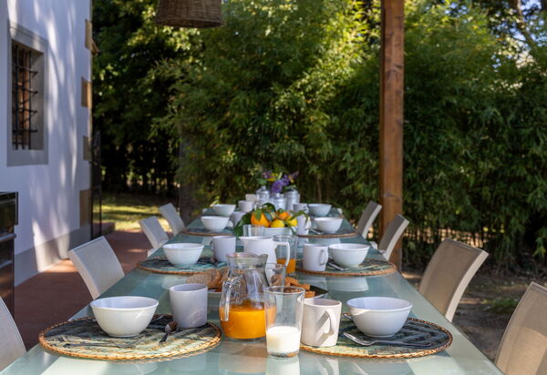 Villa Orchidea: Udendørs