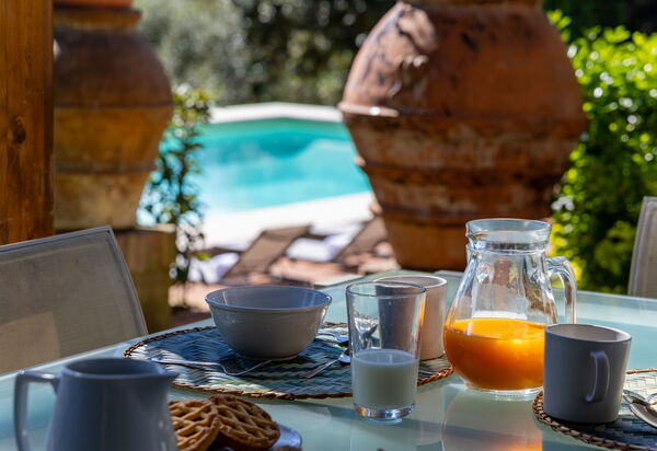 Villa Orchidea: pool, Udendørs