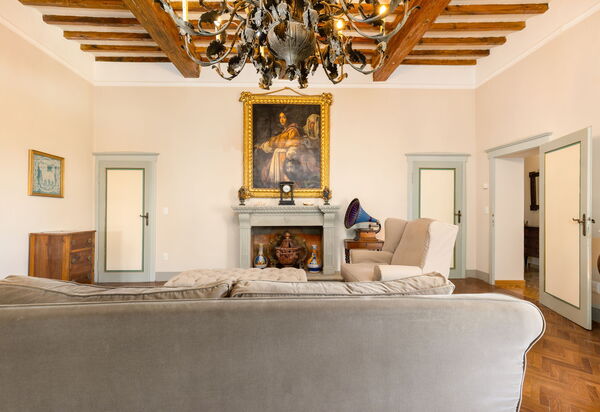 Villa Orchidea: Wohnzimmer