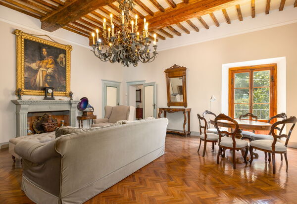 Villa Orchidea: Wohnzimmer