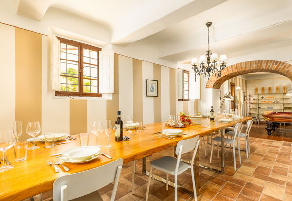 Villa Orchidea: Esszimmer