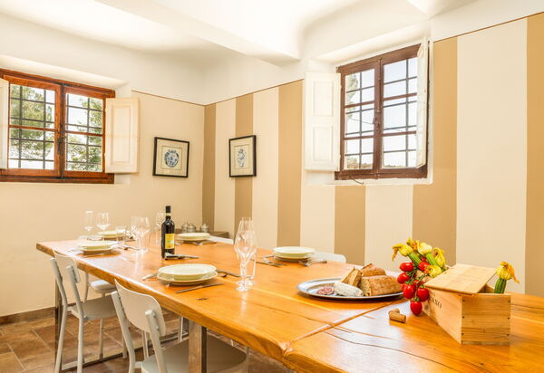 Villa Orchidea: Esszimmer