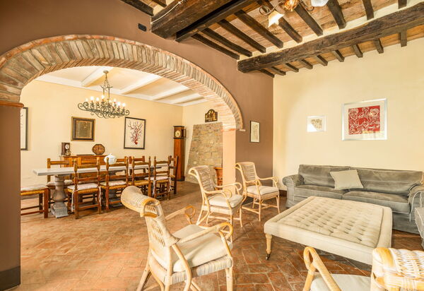 Villa Orchidea: Wohnzimmer