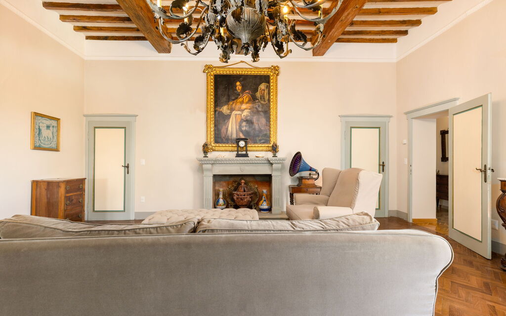 Villa Orchidea: Гостиная