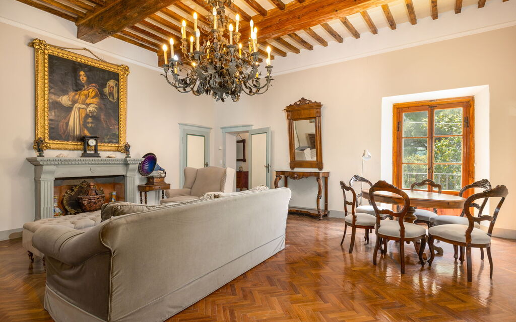 Villa Orchidea: Гостиная