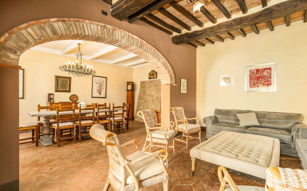 Villa Orchidea: Гостиная