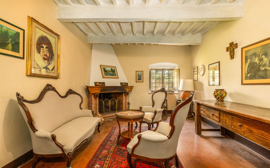 Villa Orchidea: Гостиная