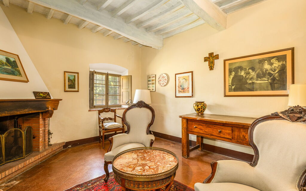 Villa Orchidea: Гостиная