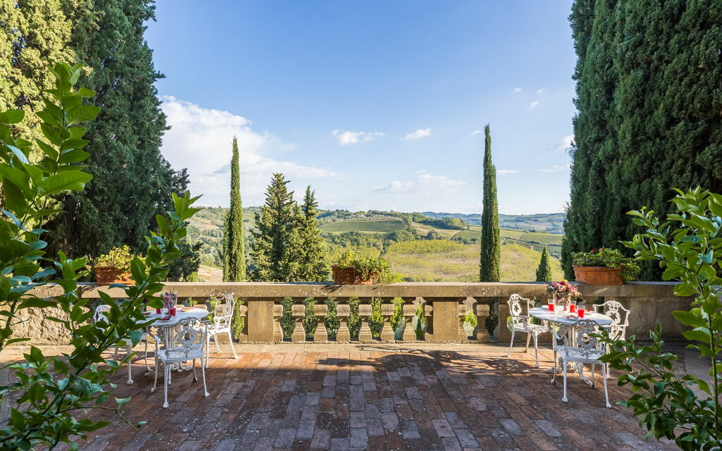 Montegufoni: Balcony / Terrace / Patio, Scenic View