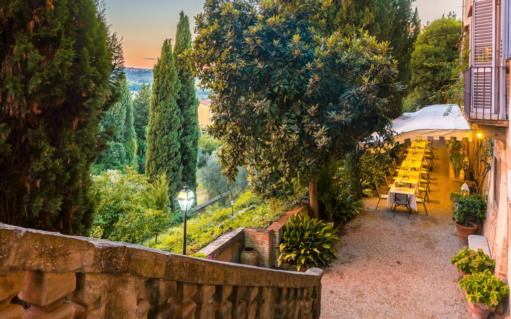 Montegufoni: Balcony / Terrace / Patio, Building Exterior, Garden, Outdoor