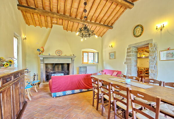 Poggio Conca: Frokostlokale, Stue