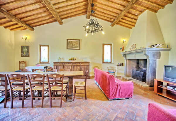 Poggio Conca: Frokostlokale, Stue