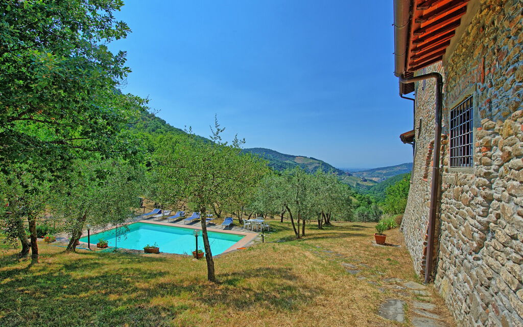 Poggio Conca: Giardino, Vista Panoramica