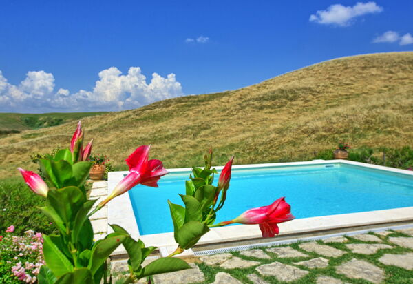 Castelmuzio: бассейн