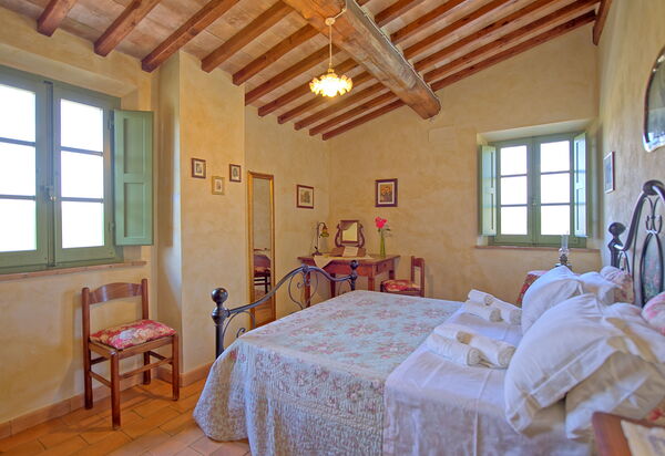 Castelmuzio: Спальня