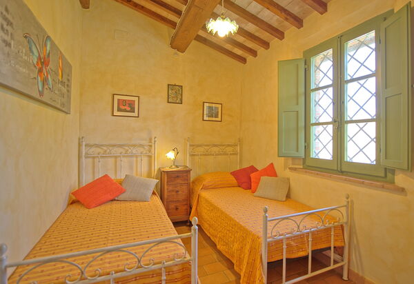 Castelmuzio: Спальня