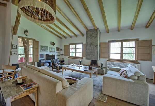 Villa Oliveta: Wohnzimmer