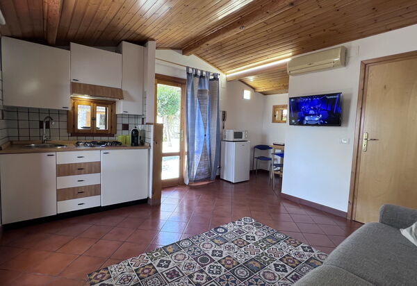 Castellammare: Keuken, Woonkamer