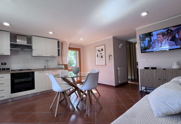 Castellammare: Keuken, Woonkamer