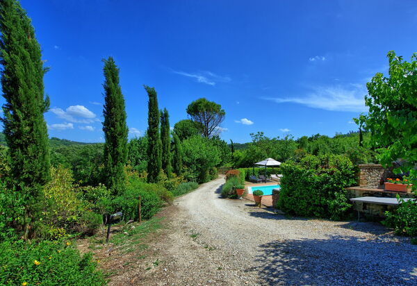 Casa Scopeti: Jardin