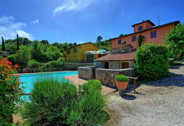 Casa Scopeti: bassin, Extérieurs, Jardin