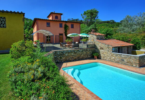 Casa Scopeti: bassin, Extérieurs, Jardin