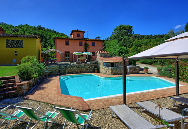 Casa Scopeti: bassin, Extérieurs, Jardin