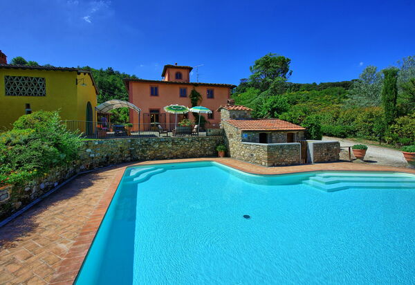 Casa Scopeti: bassin, Extérieurs, Jardin