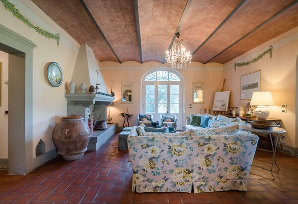 Villa Fontine: Salon