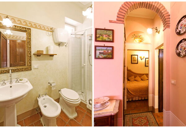 Santo Agostino: Badeværelse