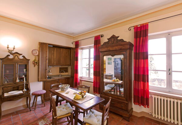 Santo Agostino: Køkken, Stue