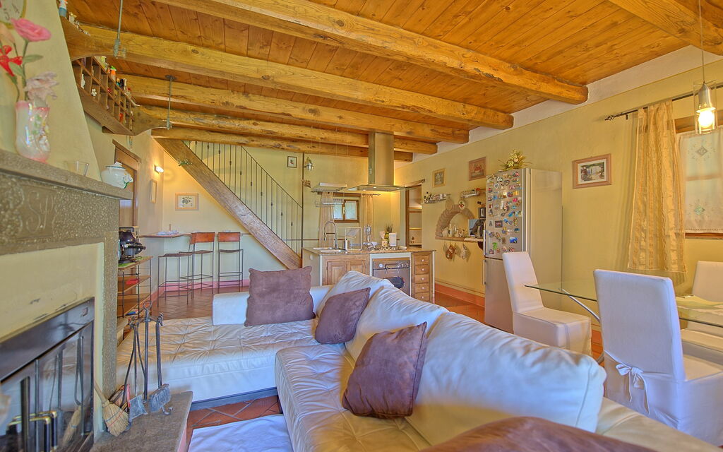 Villa Margherita: Гостиная, Кухня, Столовая