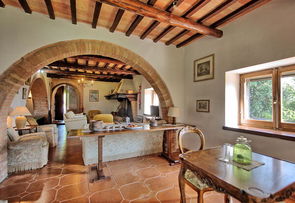 Casale Giulio: Гостиная, Столовая