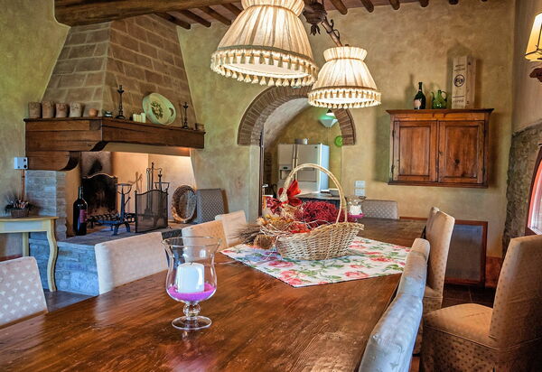 Villa Petrognano: Гостиная