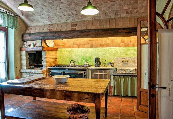 Villa Petrognano: Кухня