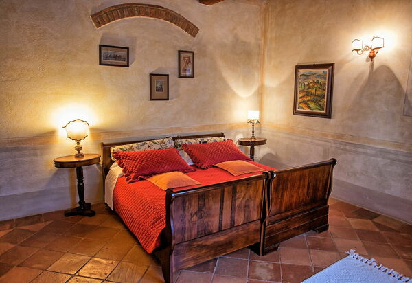 Villa Petrognano: Спальня