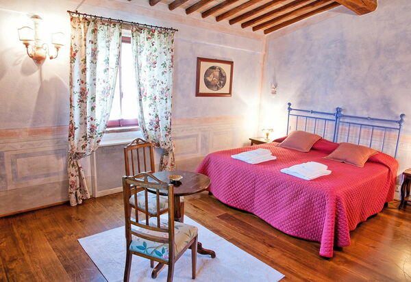 Villa Petrognano: Спальня