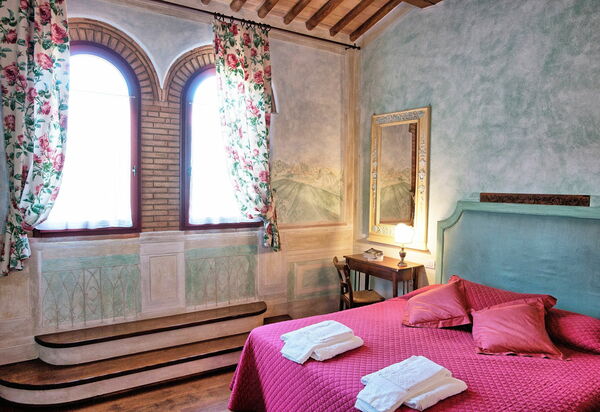 Villa Petrognano: Спальня