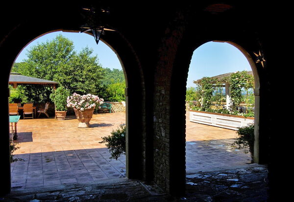 Villa Petrognano: Открытый