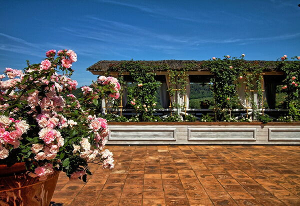 Villa Petrognano: Балкон / Терраса / Патио, Открытый